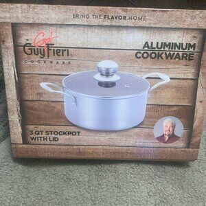 GUYFIERI 3 QT STOCKPOT WYTH LID COOKWARE